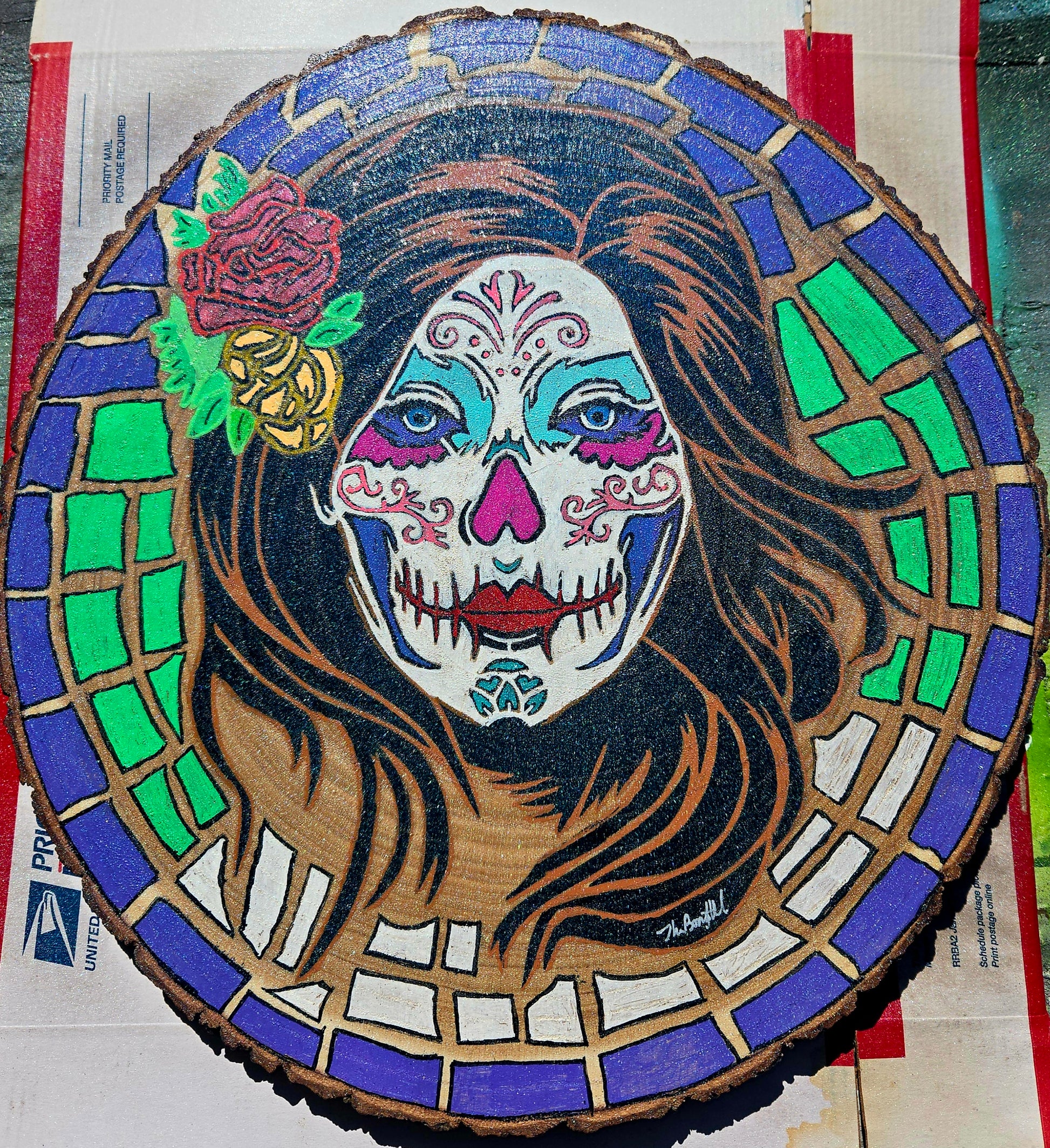 Day of the dead lady