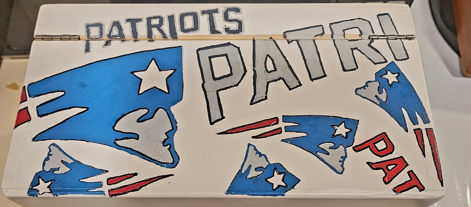 New England sports team stash box