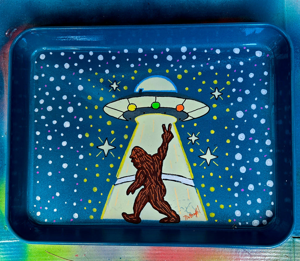Bigfoot Alien escape ( glow in the dark)